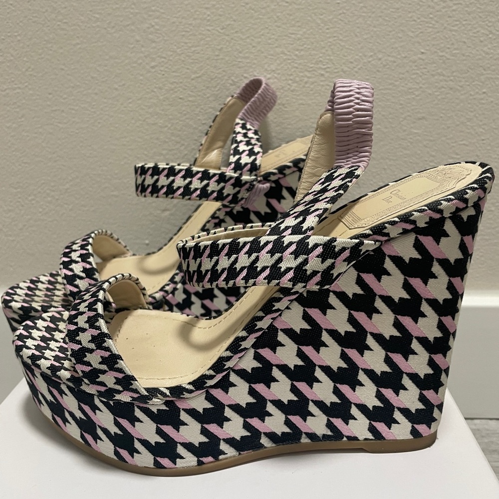 Christian Dior Wedges Size 39 Worn Once